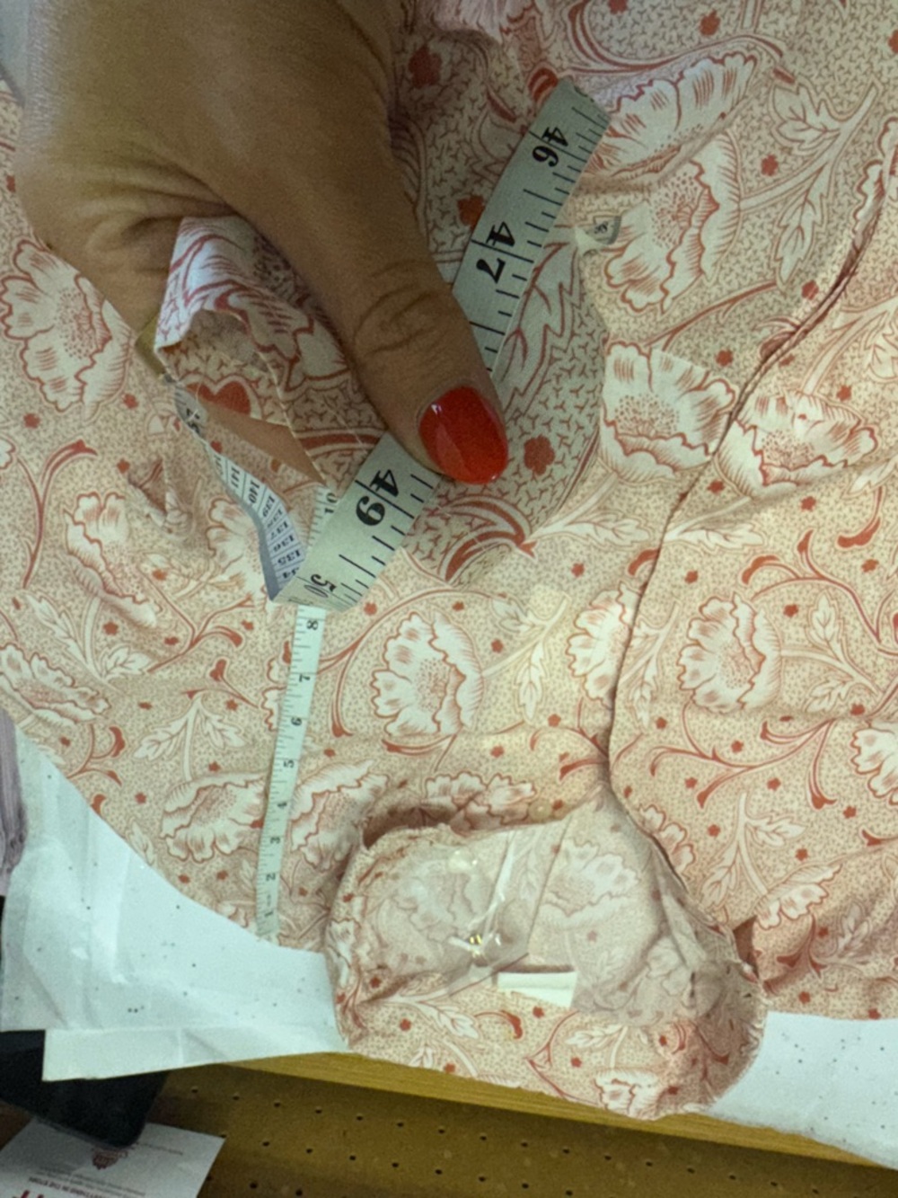 Women's Pink Paisley Midi Shirt Dress - Picture 10 of 10